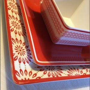 Martha Stewart  Melamine Square Dinnerware (14 piece set)